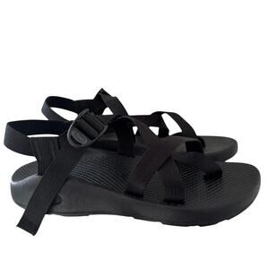 Chaco Z/1 adjustable black support walking Outdoor Water Classic sandal womens 9